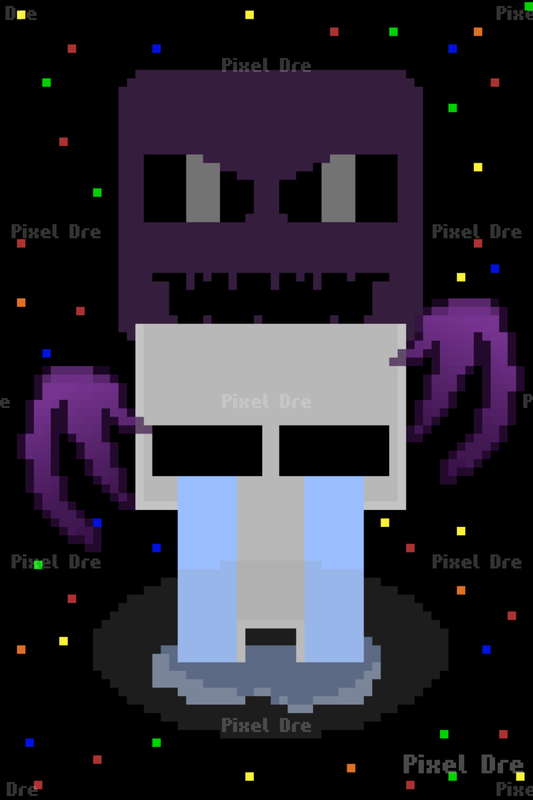 Happy Birthday Pixel Art Print