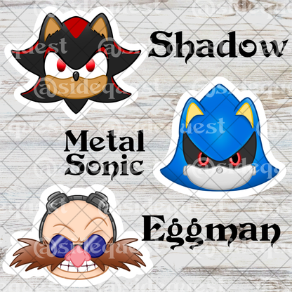 Super Hedgehogs Water Resistant Vinyl Sticker