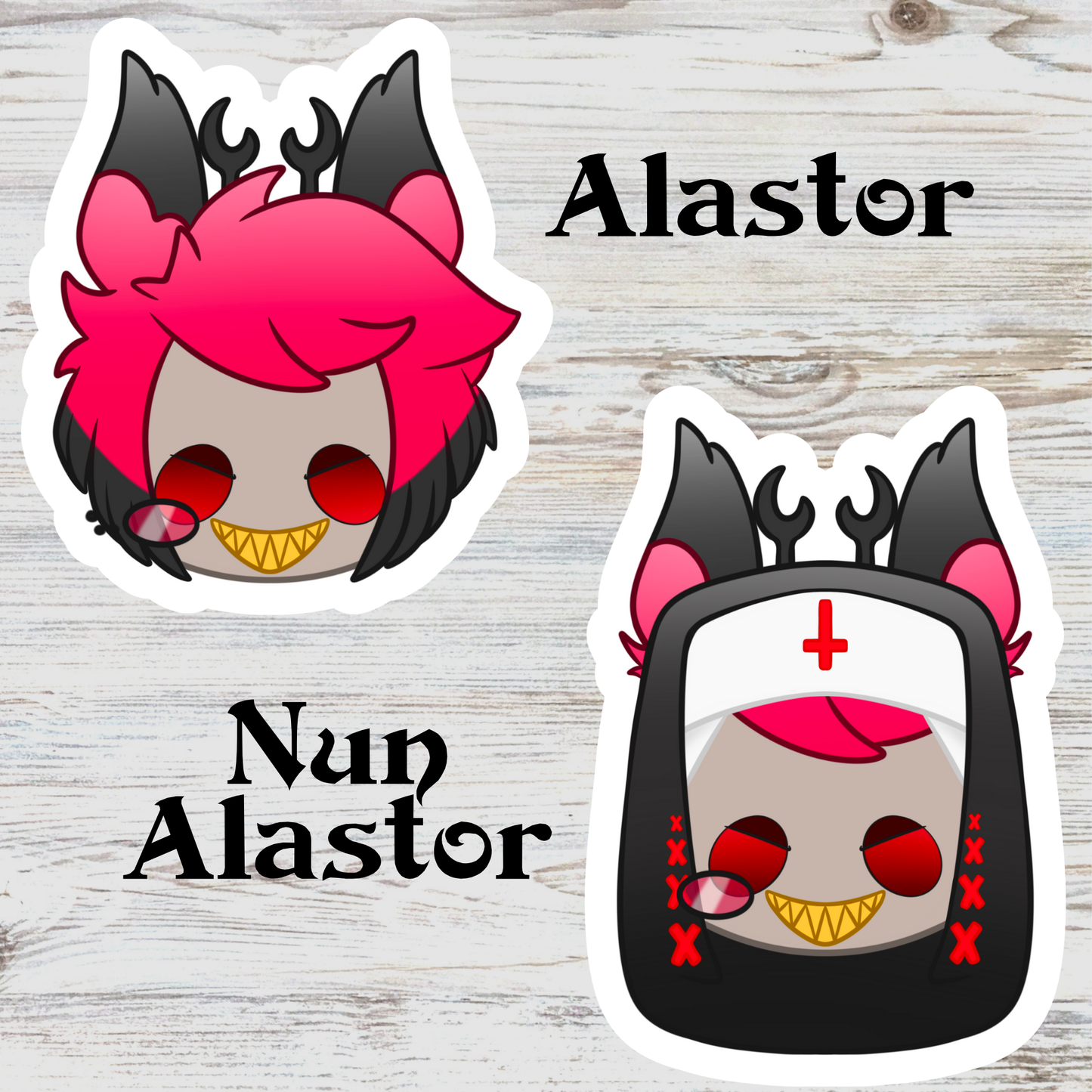 Hazbin Water Resistant Vinyl Sticker