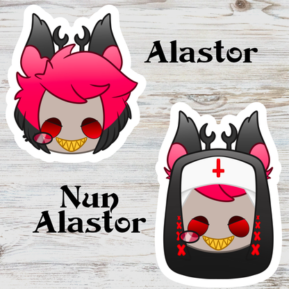 Hazbin Water Resistant Vinyl Sticker
