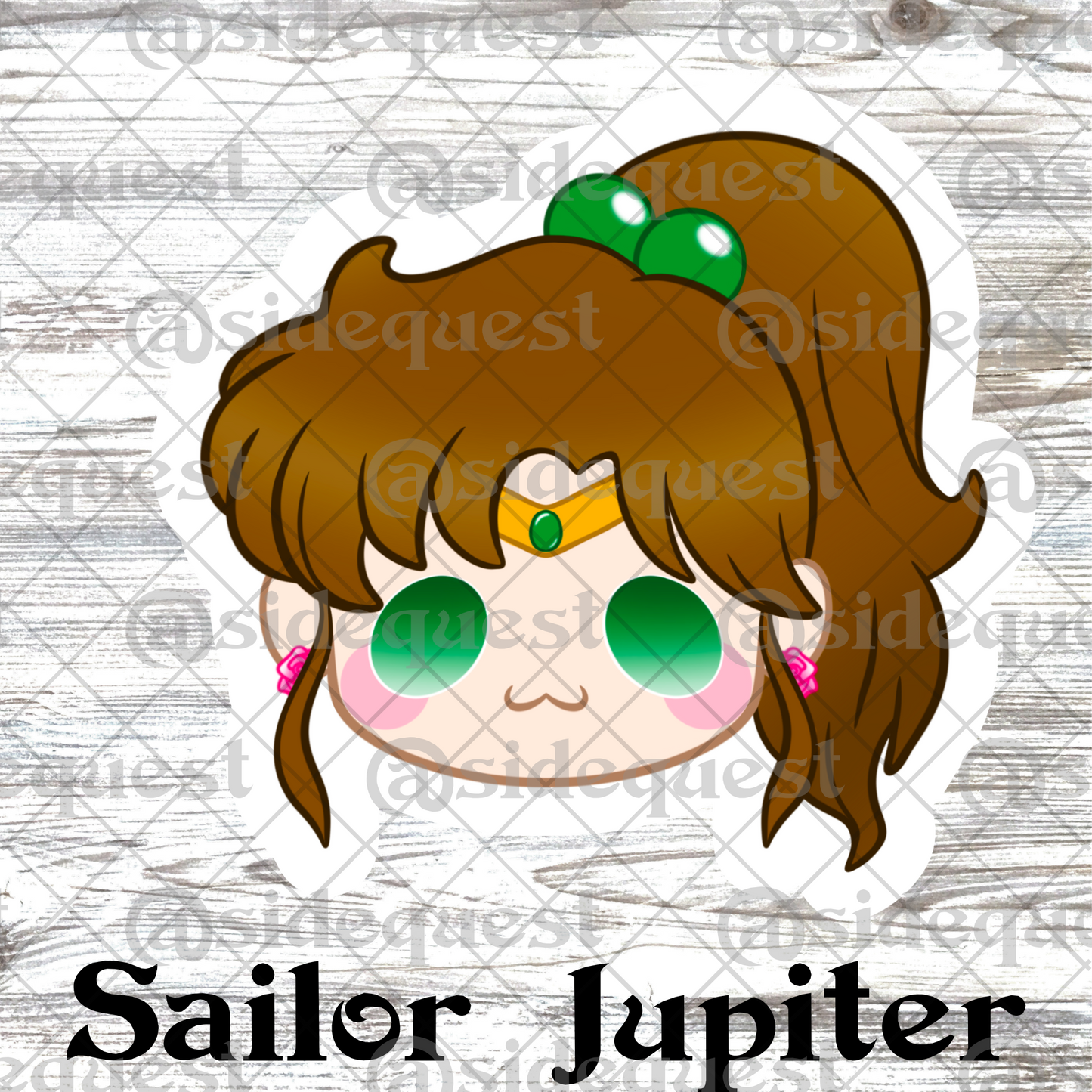 Shoujo Senshi Anime Water Resistant Vinyl Sticker