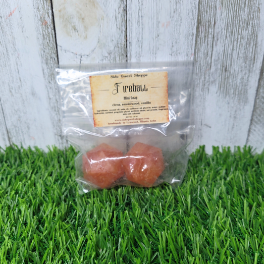 Fireball Dice Mini Soap