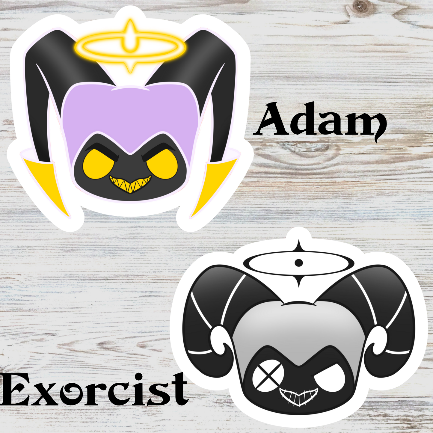 Hazbin Water Resistant Vinyl Sticker