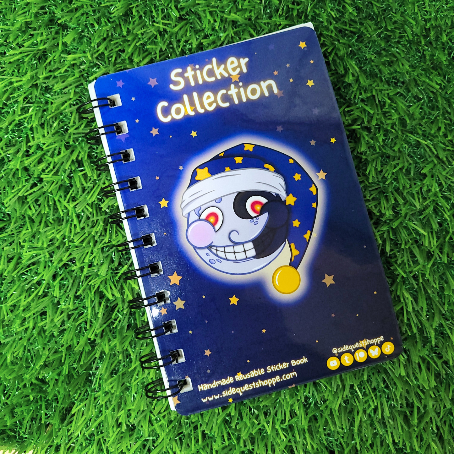 Daycare Attendant Reversible Reusable Sticker Book