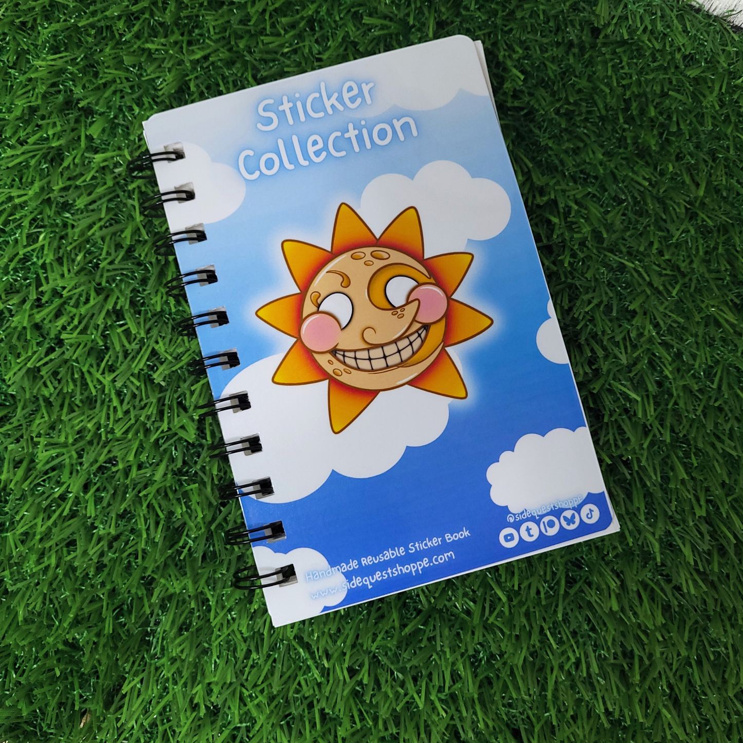 Daycare Attendant Reversible Reusable Sticker Book
