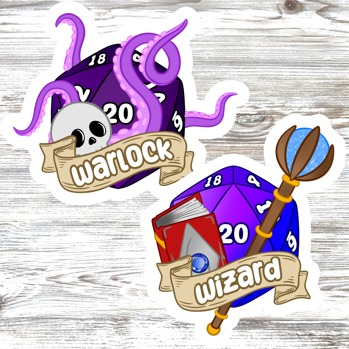 DnD Class Water Resistant Vinyl Sticker
