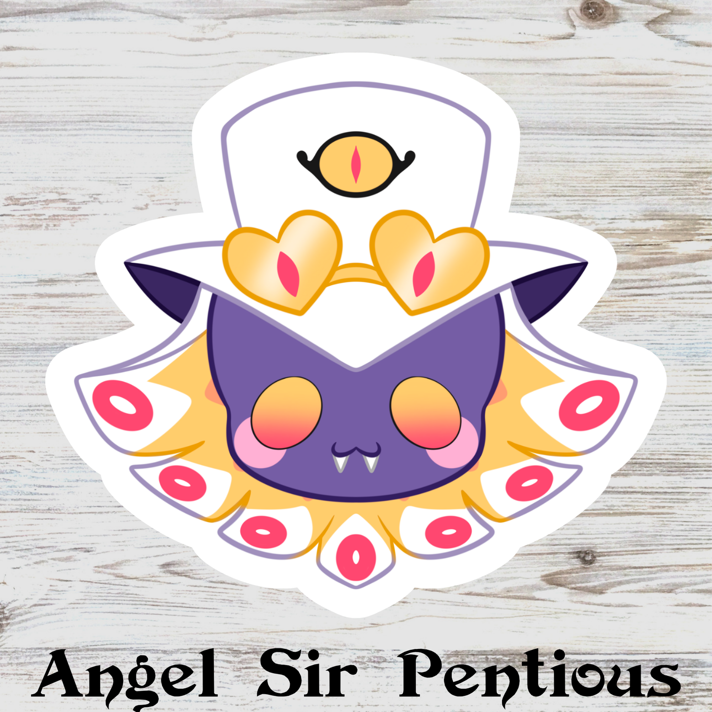 Hazbin Water Resistant Vinyl Sticker