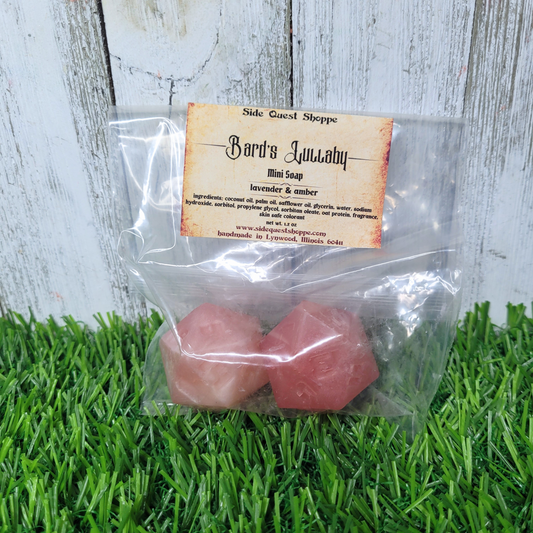 Bard's Lullaby Dice Mini Soap