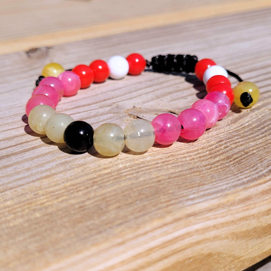 Amy Adjustable Bead Bracelet