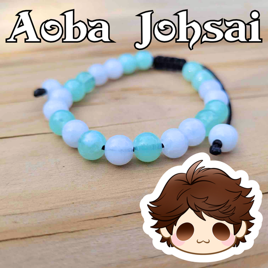Aoba Johsai High Adjustable Bead Bracelet