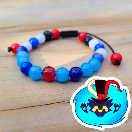 Asmodeus Adjustable Bead Bracelet