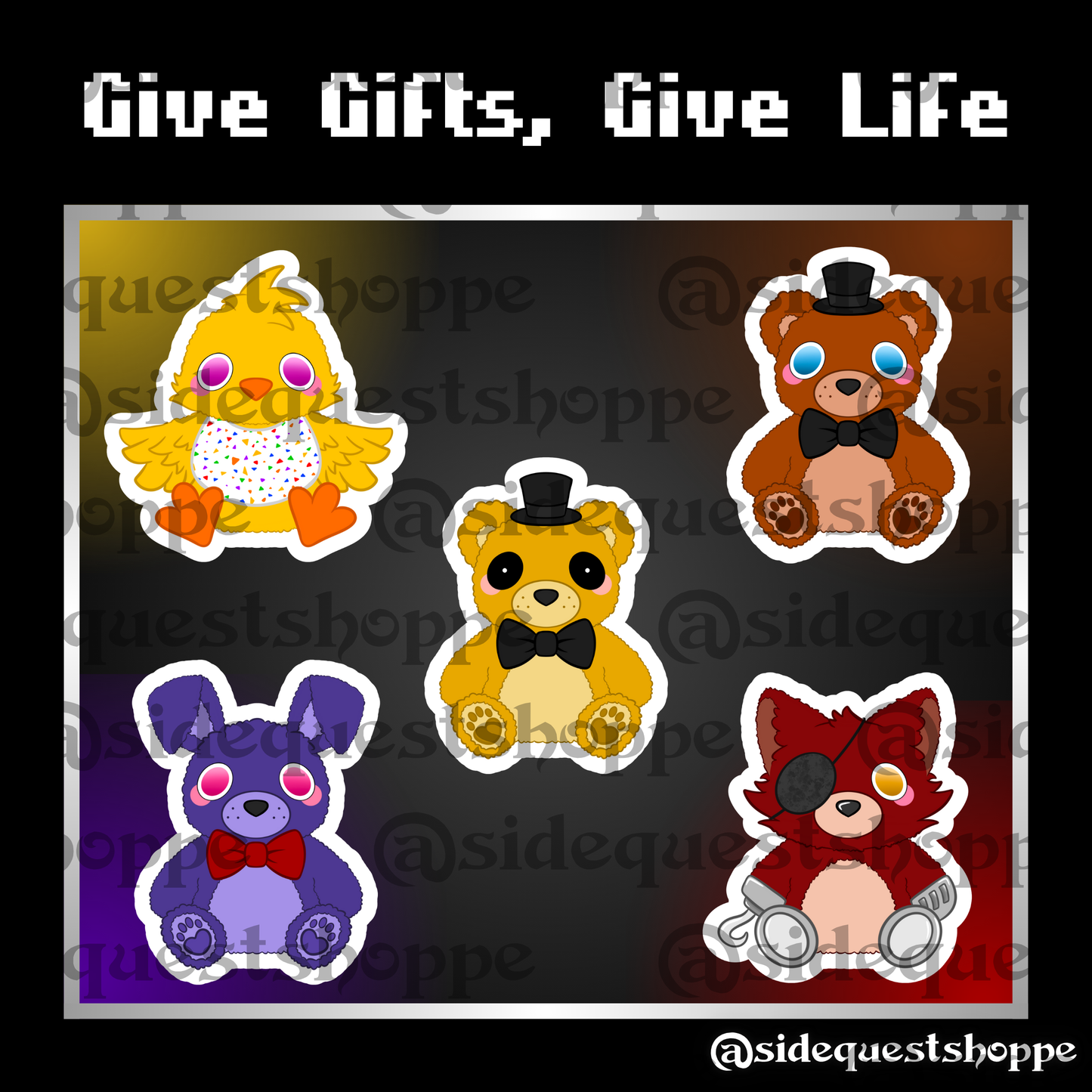 Give Gifts Mini Art Print