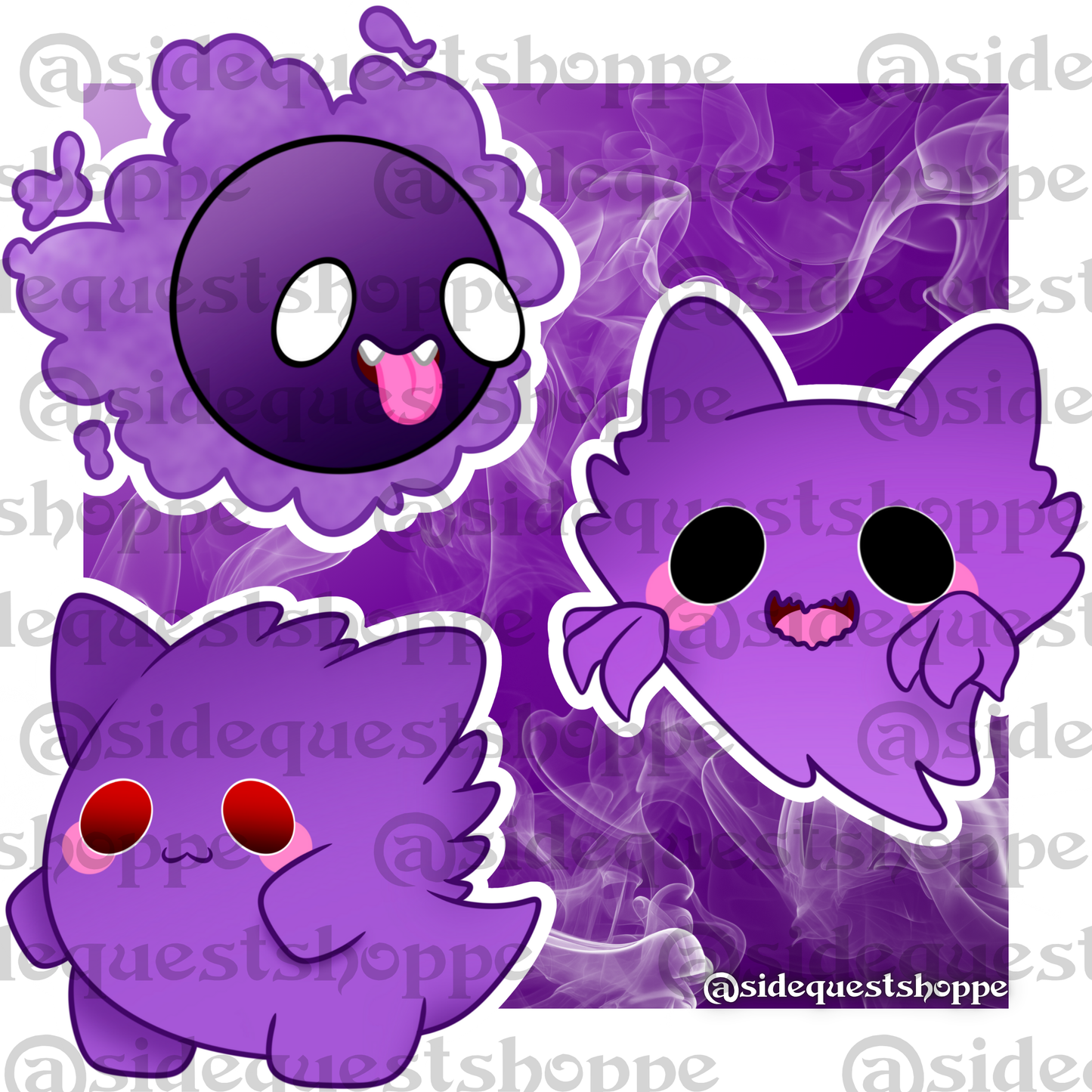 Ghost Evolution Mini Art Print