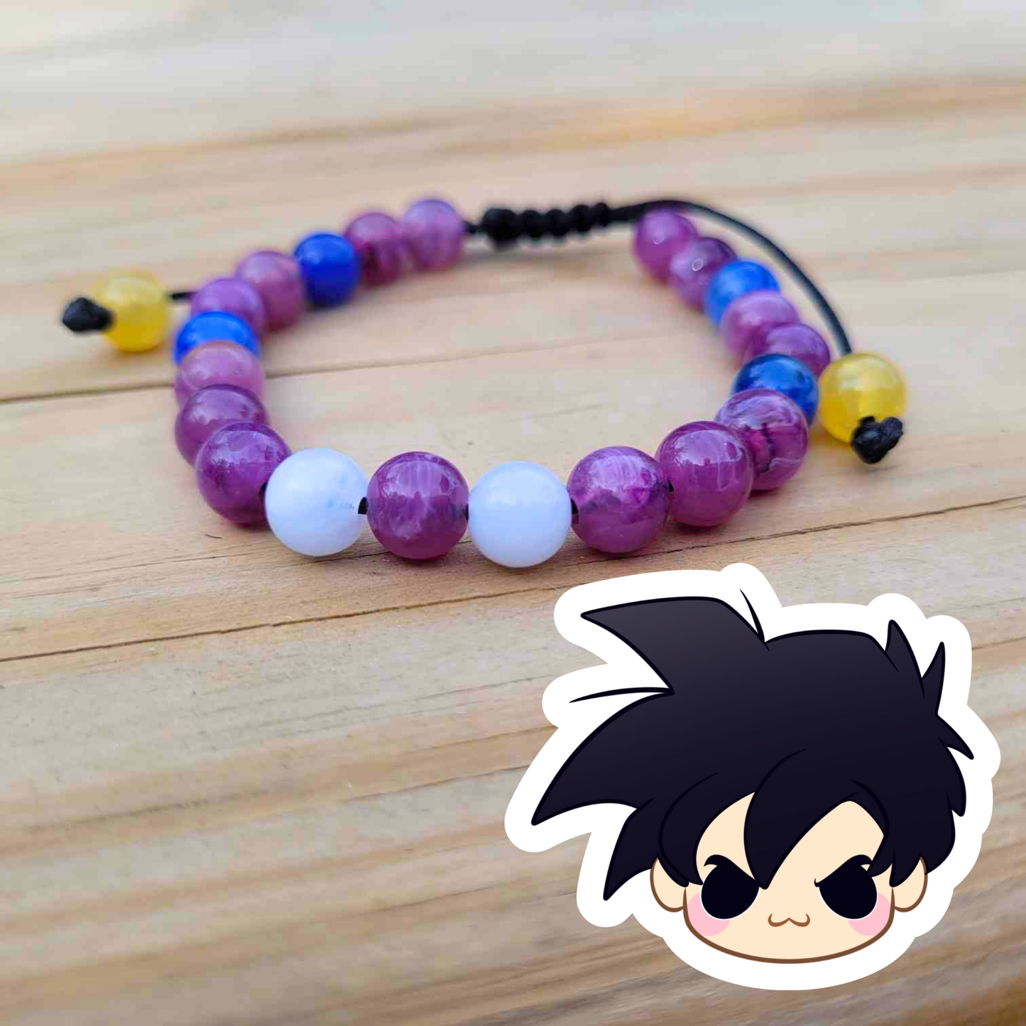 Gohan Adjustable Bead Bracelet