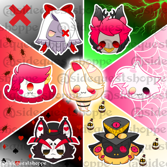Hotel Hell Mini Art Print