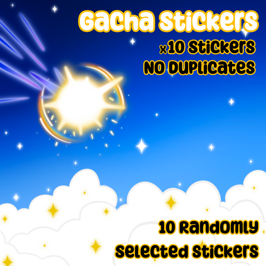 Gacha Water Resistant Vinyl Sticker