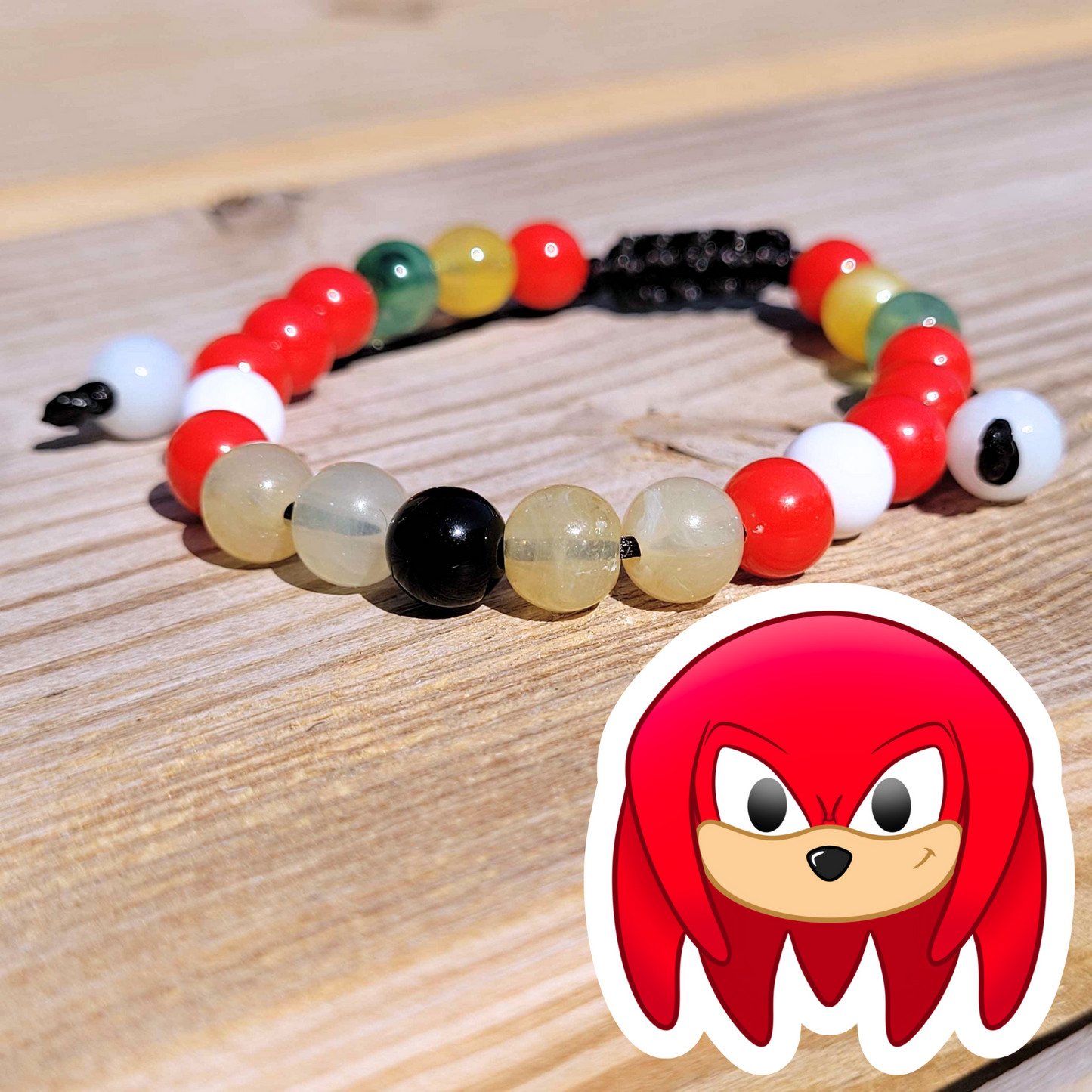 Knuckles Adjustable Bead Bracelet