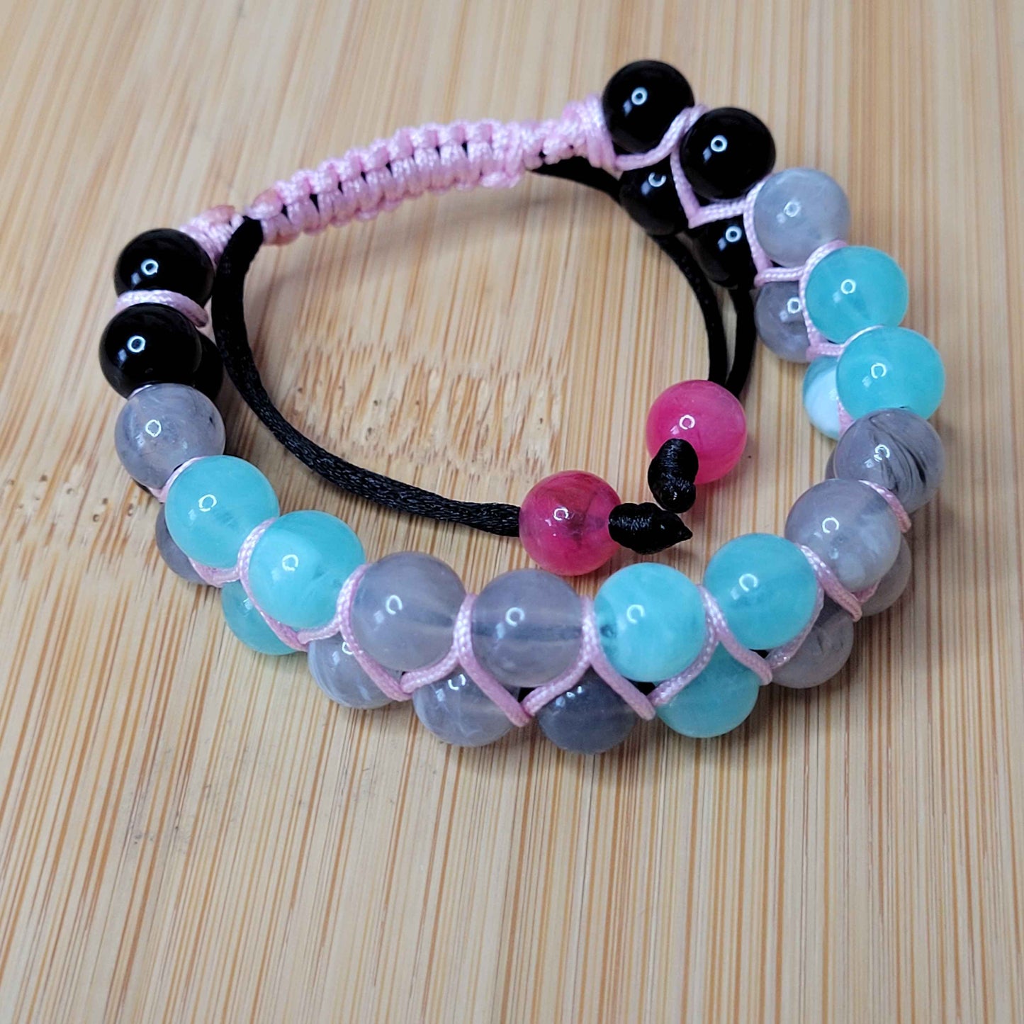 Hatsune Miku Adjustable Bead Bracelet