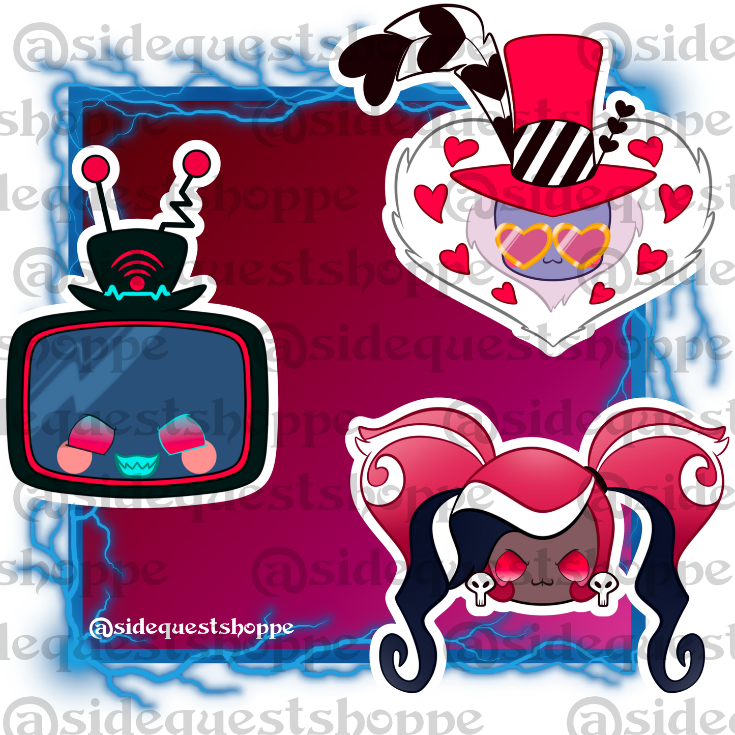 The Vees Mini Art Print