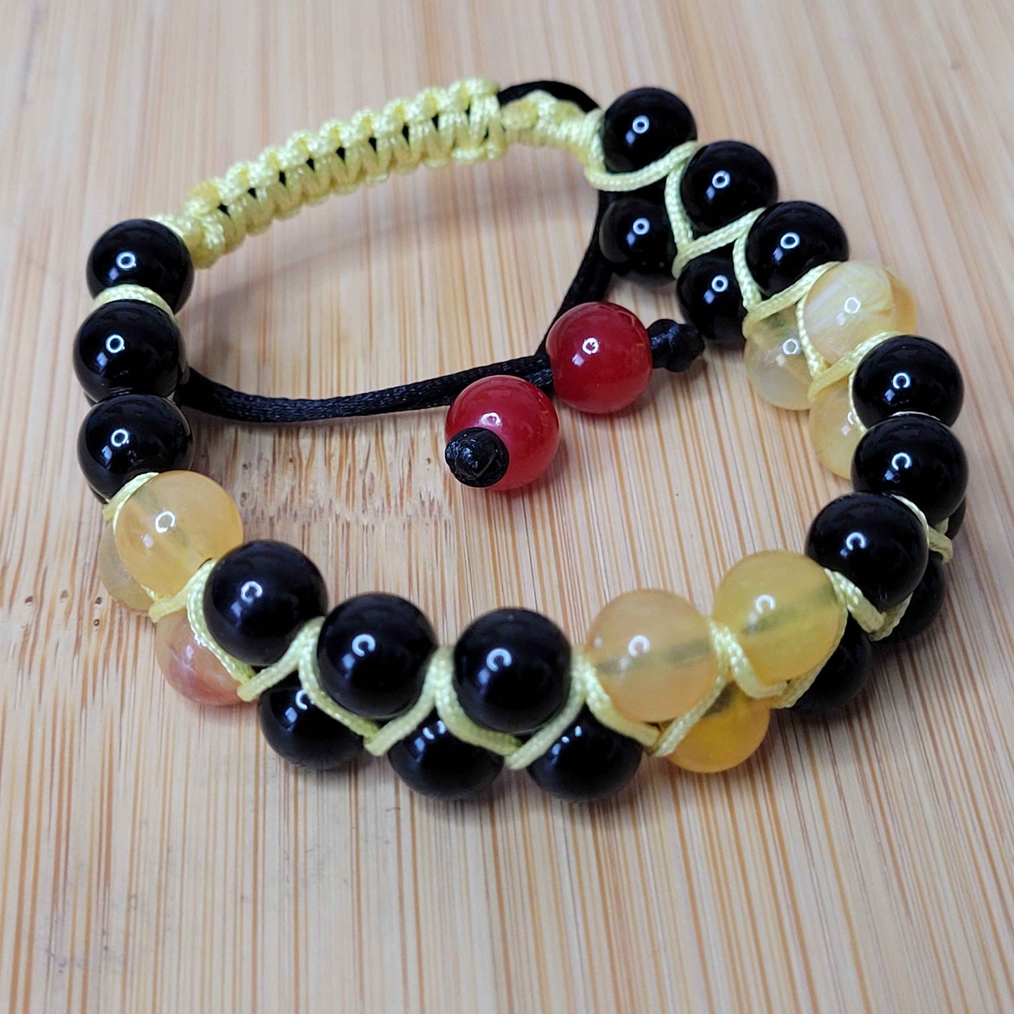 Umbreon Adjustable Bead Bracelet