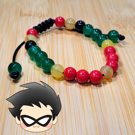 Robin Adjustable Bead Bracelet