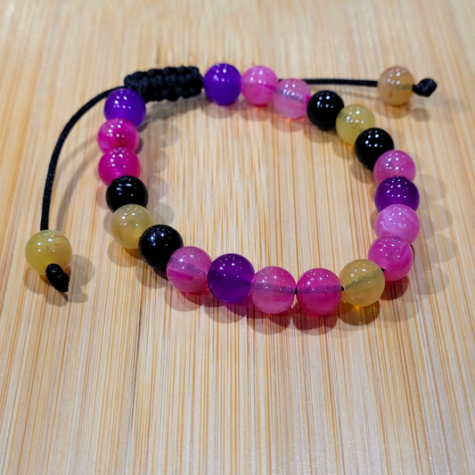 Susie Adjustable Bead Bracelet