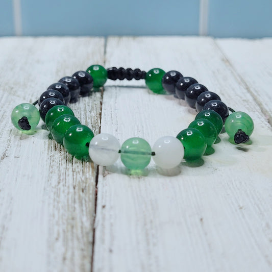 Green Lantern Adjustable Bead Bracelet